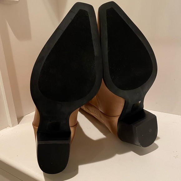 Jeffrey Campbell Free People Dagget Embroidered Satin Western Cowboy Boots | 10 - Picture 12 of 14